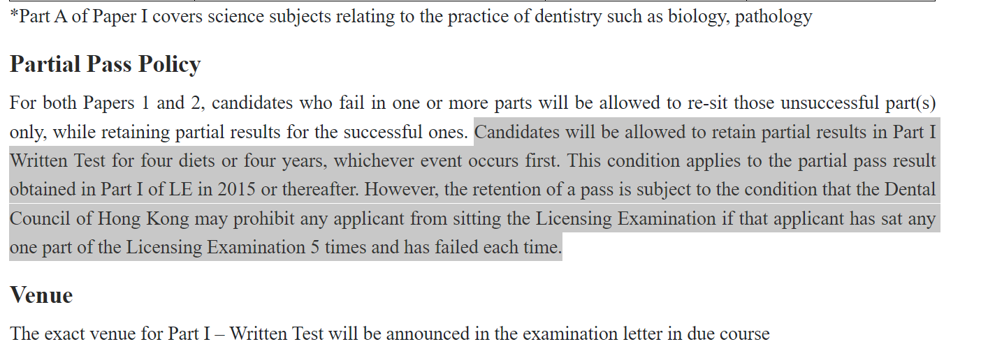 The Economic and Strategic Costs of Passing the Hong Kong Dental License Exam: How to Break the “Retake Cycle”