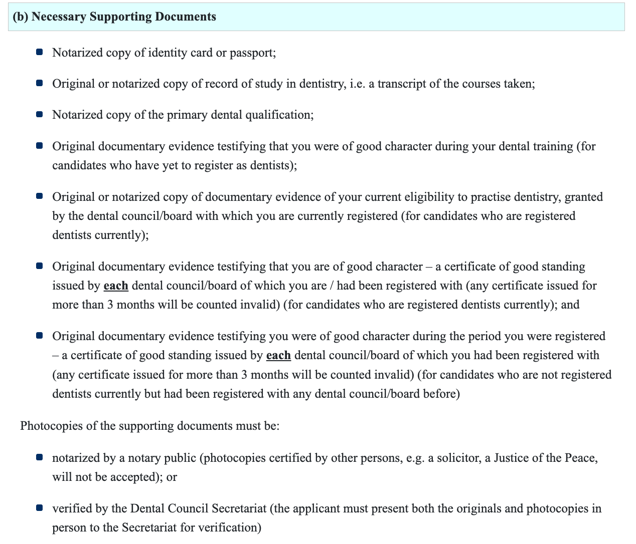 Attention doctors applying for the Hong Kong Dental Licensing Examination! Guidelines for Preparing Registration Documents that You Must Know